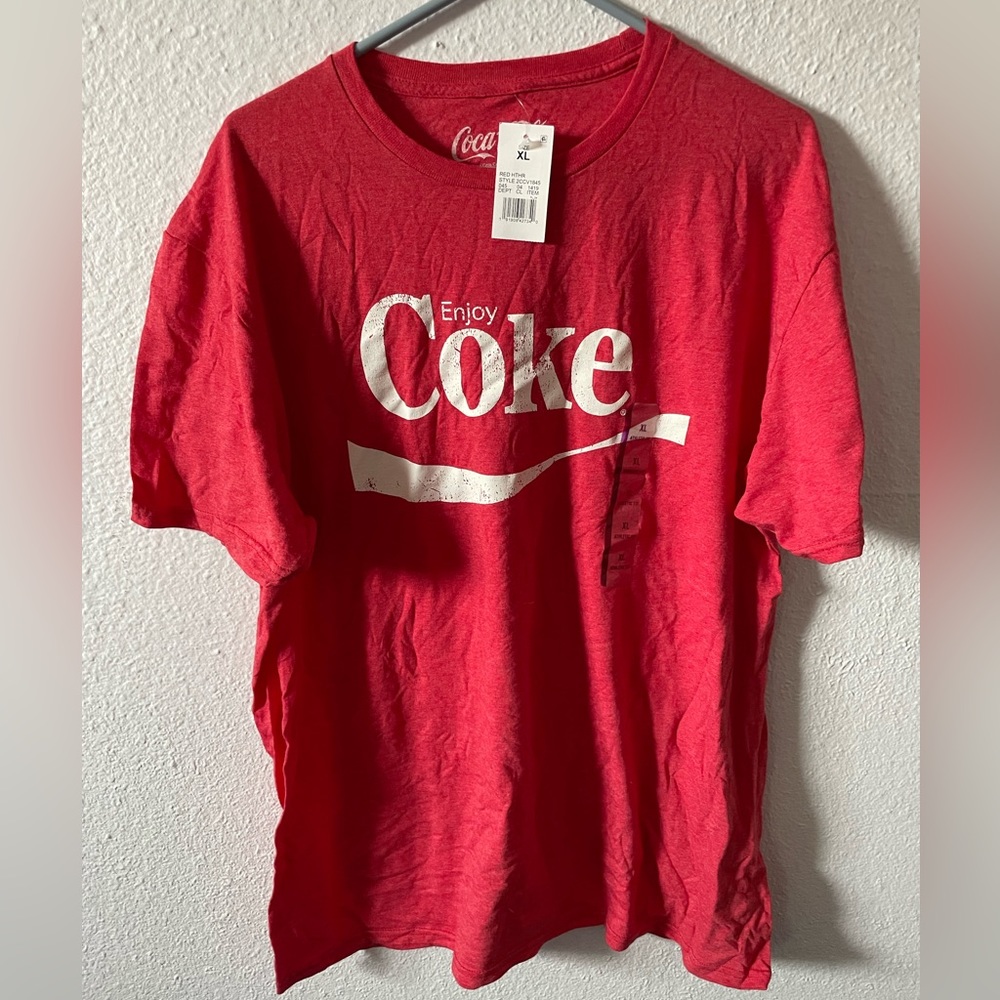 NWT Coca-Cola Tshirt. Soft fabric.